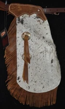 Custom Made Leather Kid's Chinks/Hair On Hide Kid's Chaps/Quick Ship Made in USA