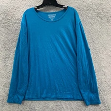 COOLIBAR Blouse Womens 2X Top UPF 50+ Blue*