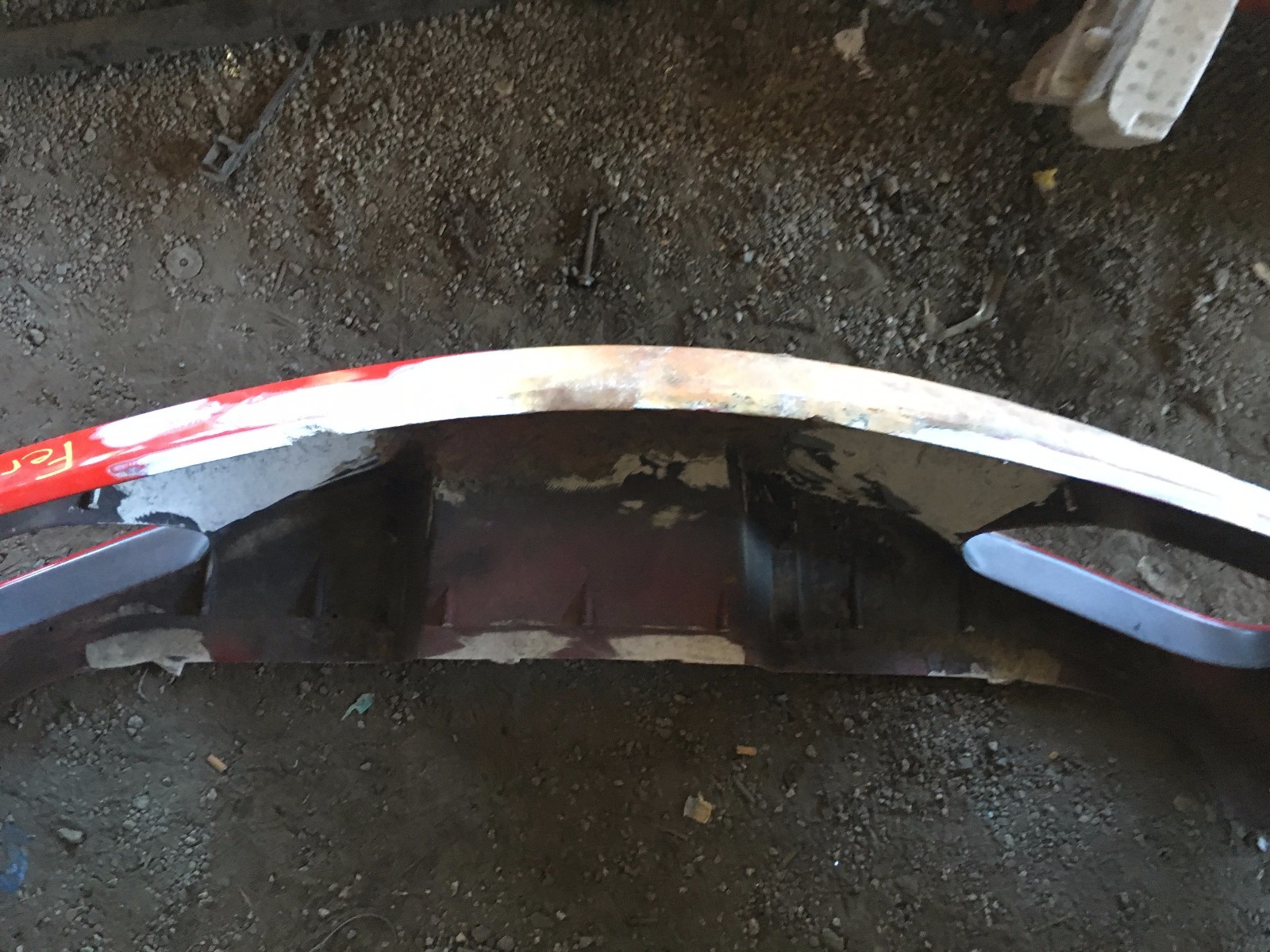 2005-2009 FERRARI F430 FRONT BUMPER COVER OEM FIBERGLASS