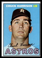 1967 Topps #8 Chuck Harrison Houston Astros Baseball Card