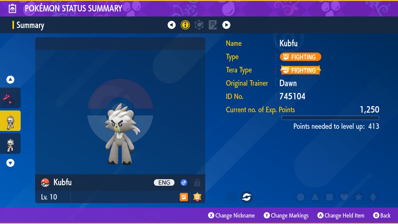 Urshifu Pokémon Scarlet & Violet – 6IV Battle Ready, Normal Form, Region Free For Nintendo Switch
