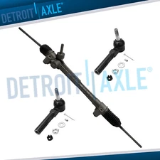 ELECTRONIC Steering Rack and Pinion + Outer Tie Rods for Chevy Malibu G6 Aura