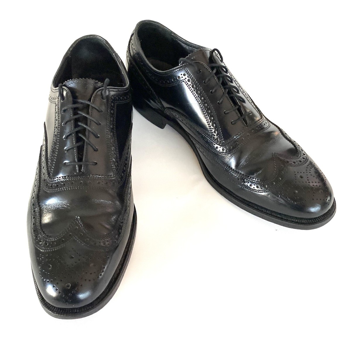 FLORSHEIM Men\'s Black Wingtip Brogue Oxfords Lace Ups  LITE WEAR Size 101/2 3E Florsheim Lexington Wing Tip Brogue - FREE Shipping & FREE  main image 3