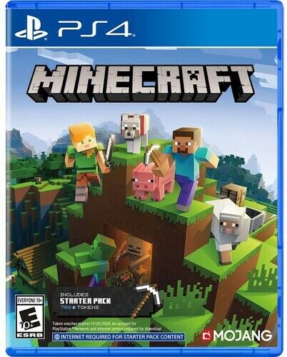 Minecraft: PlayStation 4 Edition PS4 Factory Sealed New