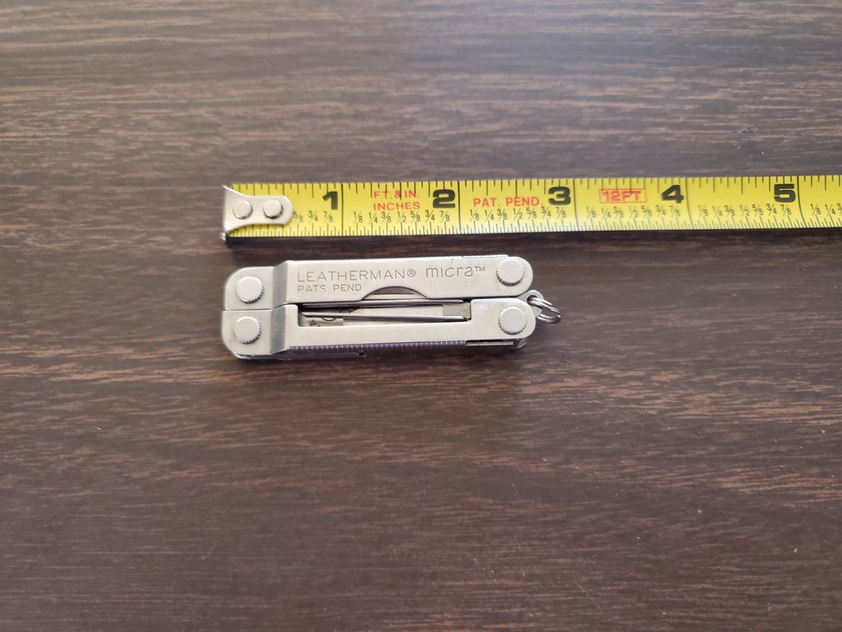 One Leatherman Micra pocket Multi Tool TSA | eBay