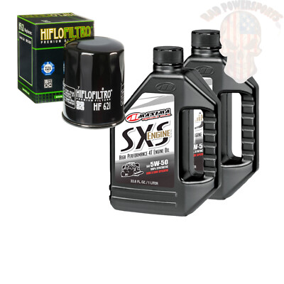Oil Change Kit For 2013 Arctic Cat 1000 TRV Ltd Maxima SXS Synthetic 5W-40