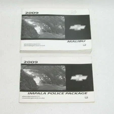 2009 Chevrolet Malibu Factory Original Glovebox Owners Manual Book Portfolio