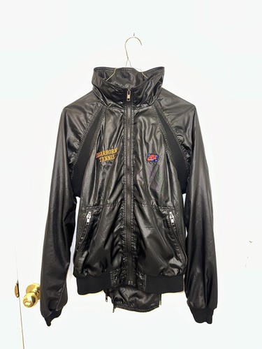 Vintage Nike McEnroe Tennis Tracksuit Jacket Pants Set Mac Attack Checker Medium - Picture 4 of 11