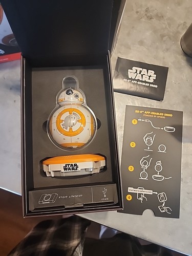 STAR WARS - ORIGINAL SPHERO - DROIDE HABILITADO PARA APLICACIÓN BB-8 CON Entrenador de Droides - Imagen 8 de 12