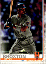 Keon Broxton 2019 Topps Series 2 Baseball MLB Base Card #416 New York Mets