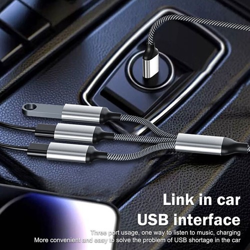 3in1 USB Type-C OTG Adapter Data Transmission Charger Cable For Phone Tablet Hub - Zdjęcie 7 z 22