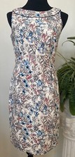 NWT Ann Taylor Multicolor Floral Sleeveless Sheath Dress Size 6, MSRP $139