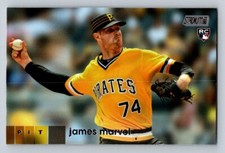 James Marvel 2020 Stadium Club #101 Pittsburgh Pirates RC