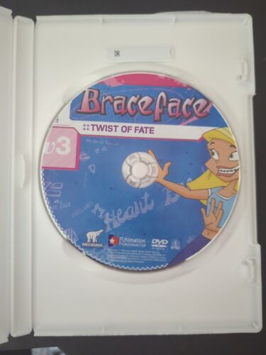 Braceface - Vol. 3: Twist of Fate (DVD, 2004, Edited) NEW - Picture 3 of 3