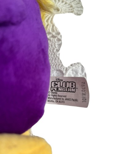 2 Disney Club Penguin Plush Penguin Stuffed Animal Toy 7” Jakks Pacific Bird - Picture 7 of 11