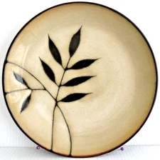 GIBSON ELITE  "MIDNIGHT PALM / 8.5in PLATE"  ~  *** HIGH QUALITY / STONEWARE ***