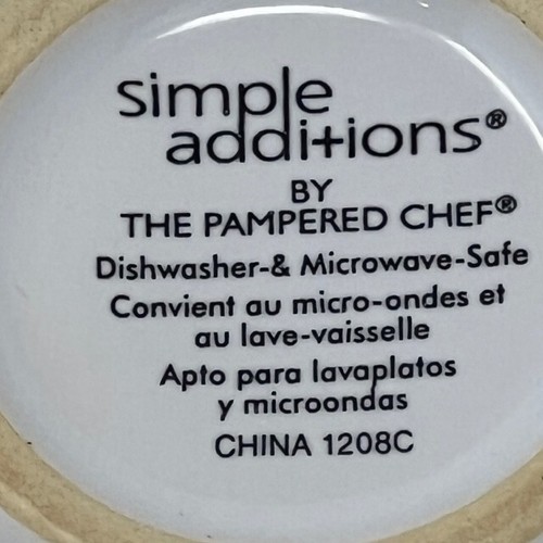 Pampered Chef Simple Additions Three Part Condiment Dish Polka Dots Retired Rare - Picture 8 of 9