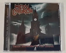 Metal Church Texas Surrender To The Church New CD Thrash Metal Speed Metal