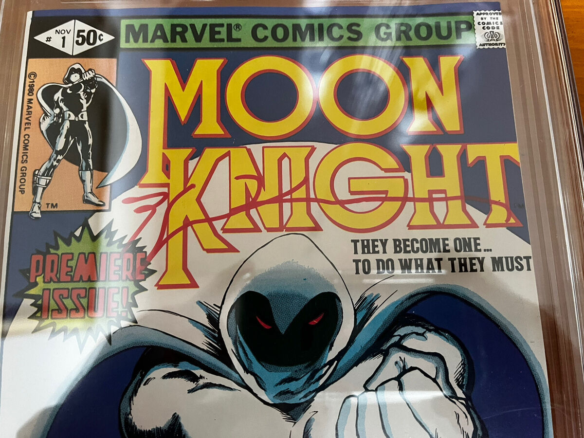 Moon Knight #1 SS CGC 9.8 Bill Sienkiewicz Signature Series Moon Knight #1 SS CGC 9.8 Bill Sienkiewicz Signature Series