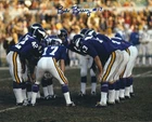 Signed 8x10 BOB BERRY  Minnesota Vikings Autographed photo - w/COA