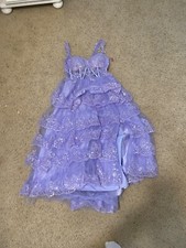 Size 10 Lavender Corset Prom/Formal dress! EUC, rhinestones, sparkle, purple!