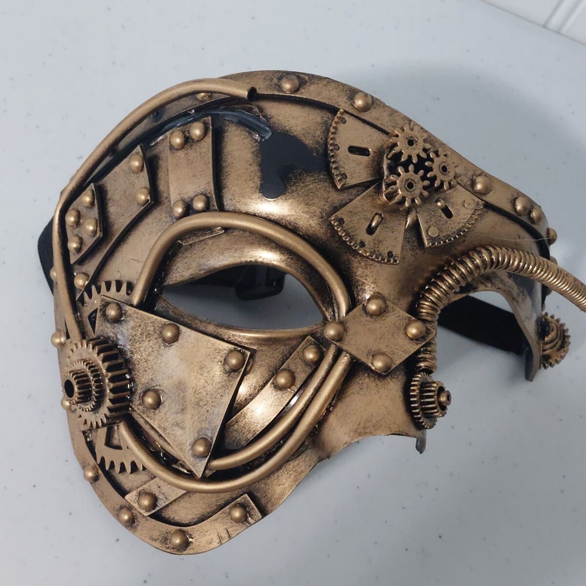 Steampunk Metallic Masquerade Mask Steampunk Metallic Masquerade Mask