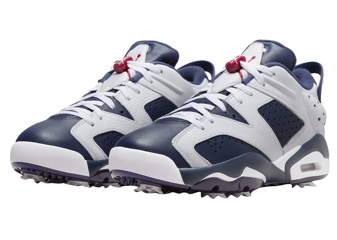 NEW Air Jordan 6 Olympic Golf Low size 7 Mens shoes cleats (DV1376