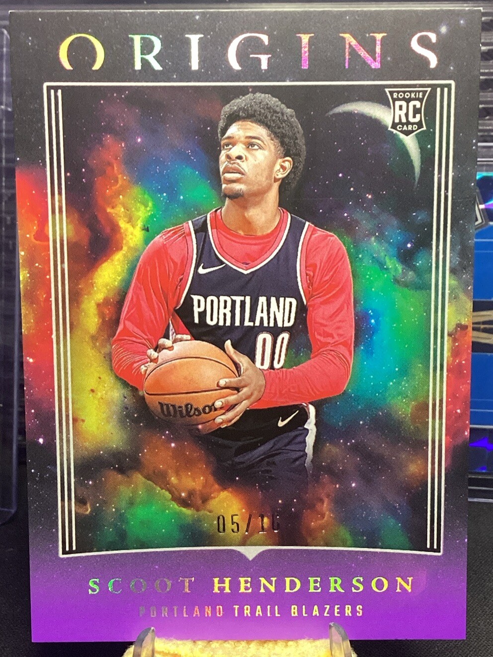 2023-24 Panini Origins Rookie Scoot Henderson /16 Purple