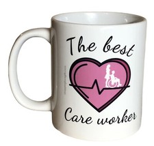 The Best Care Worker Mug. Mugs For Carers, Care Workers For Birthday, Christmas