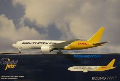 GeminiJets 1:400 Boeing 777F  Southern Air DHL N775SA  GJS0020  Modellairport500