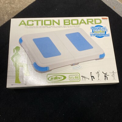Nintendo Wii Fit Intec Action Board Glows Feature Sealed Brand New