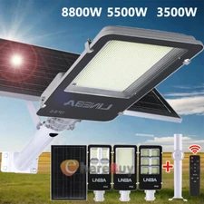 960000lm Commercial Solar Street Light LED Outdoor Dusk Dawn Solar Lighting Bulb