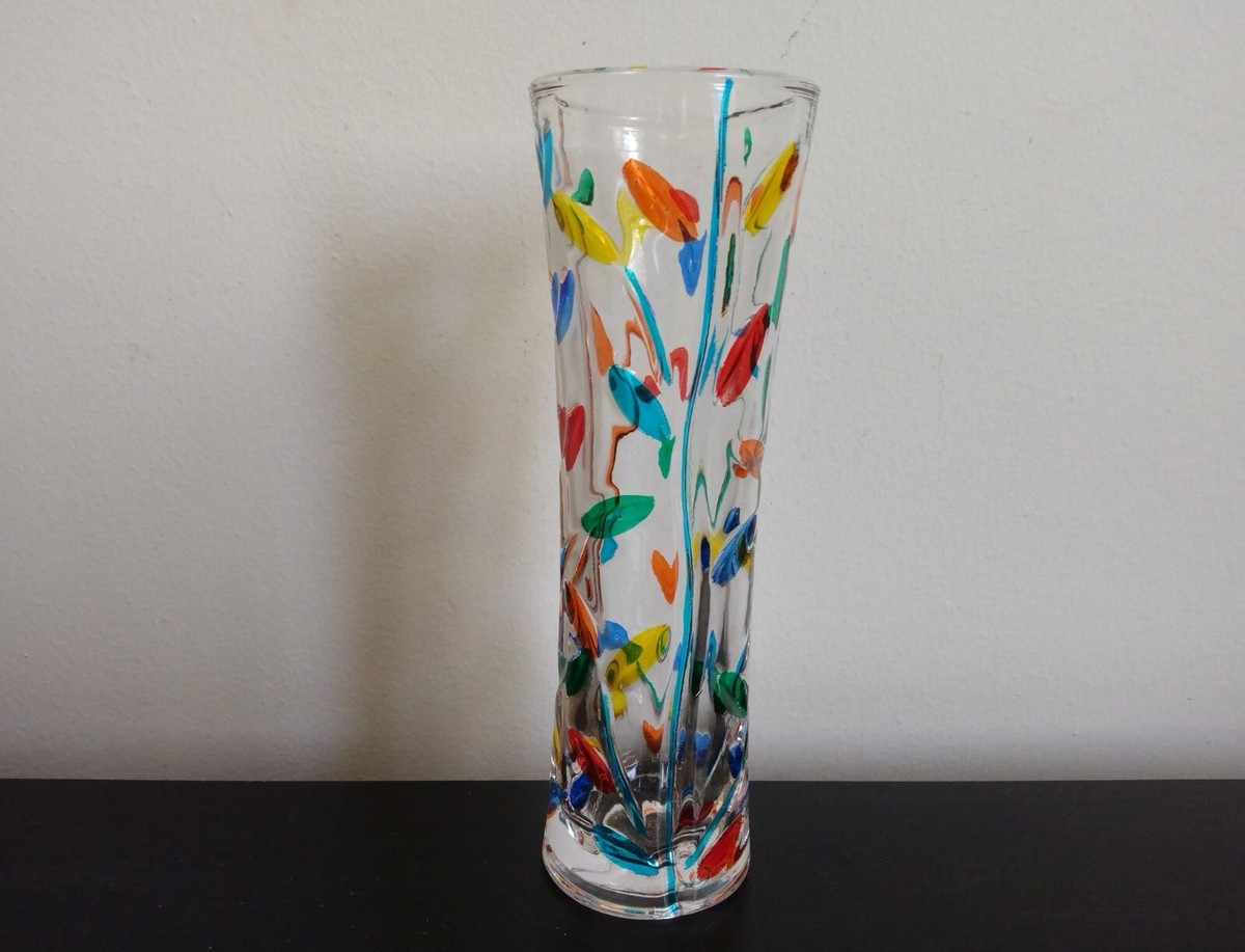 Murano CC Zecchin Venetian Multicolor Tree of Life Glass