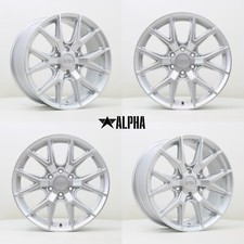 4 x 18" alloys fits New Ford Transit Custom 2024 6x120 1250kg Load rated Silver