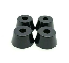 13/16" Tall x 1 1/2" Wide Round Rubber Bumper Equipment Feet Guitar Amp Machines