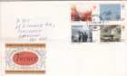 GB 1975 Turner FDC Rotherham cancel written with enclosure VGC