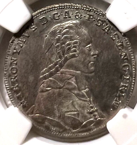 Austria 20 Kreuzer 1777  M NGC MS 63 UNC Silver Salzburg