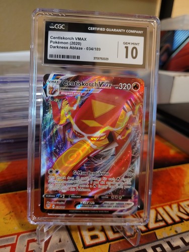 Centiskorch VMAX graded CGC 10 for sale on eBay