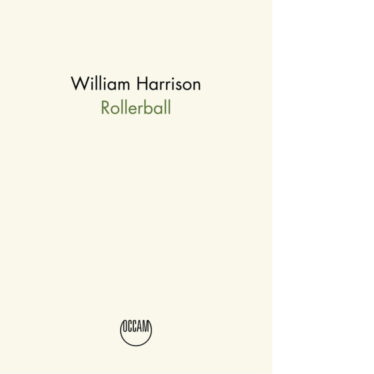 Rollerball di William Harrison - Nutrimenti, 2023