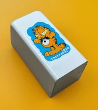 Vintage 1978 Garfield Bow-tie Dixie Cup Pop-Up Dispenser For 5 oz Cups Jim Davis