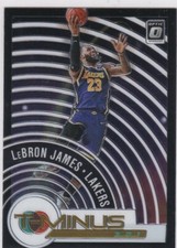 LEBRON JAMES Los Angeles Lakers T-MINUS 3, 2, 1 Donruss Optic Basketball Card!