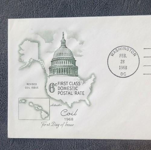 US FDC # 1305 Franklin D. Roosevelt 1968. - Picture 3 of 6