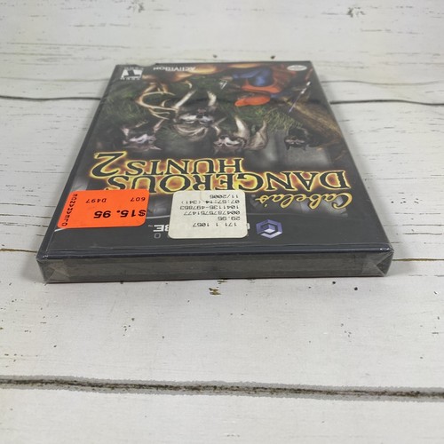 Cabela's DANGEROUS HUNTS 2 💥 (Nintendo GameCube) NEW SEALED Rare - Picture 4 of 6