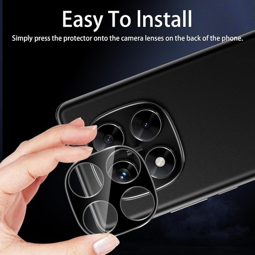 2X 3D Kameraglas für Xiaomi Redmi Note 14 Pro 5G Panzerfolie Linse Schutzglas - 第 4/5 張圖片
