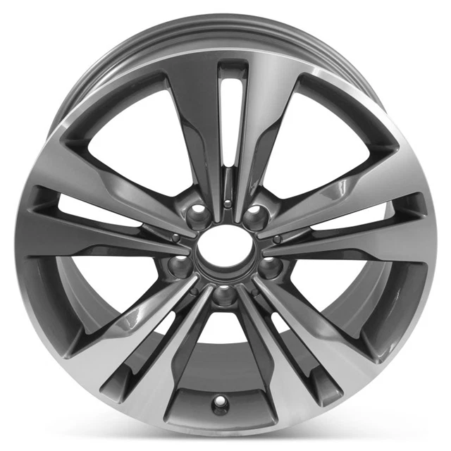 Llanta de repuesto de aleación de 18" x 7,5 nueva 2014-2019 para Mercedes Benz CLA250 Foto 3 de 4