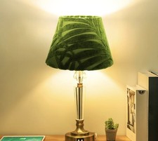 Lamp Shade, 20 * 14cm Light Shade for Table Modern Barrel Fabric Lampshade