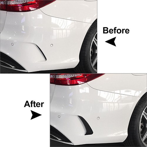 Spoiler paraurti posteriore Canard Air Vent per Mercedes Benz Classe C S205 C180 - Foto 5 di 5