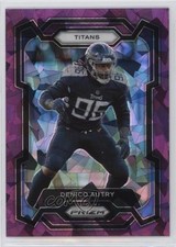2023 Panini Prizm Purple Ice Prizm 123/225 Denico Autry #283 11oq