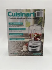 Cuisinart Mini-Prep Plus 4-Cup Food Processor Silver CGC-4PC5 New