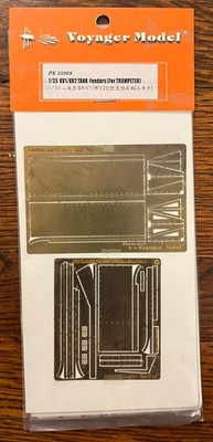 Voyager Model 1/35 KV1/KV2 Tank Fenders for Trumpeter BRASS Photo-Etched Accesso